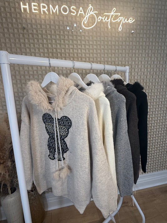 Dom Rebel Bear hoody
