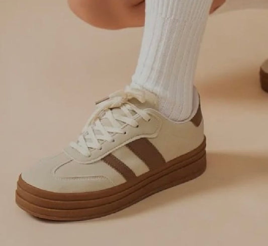 Atlanta Trainers Beige