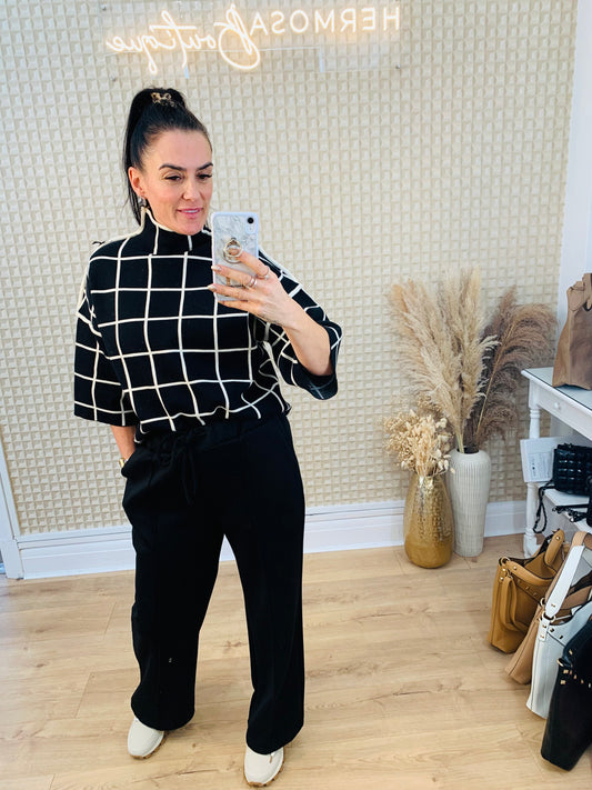 Squares Knit jumper