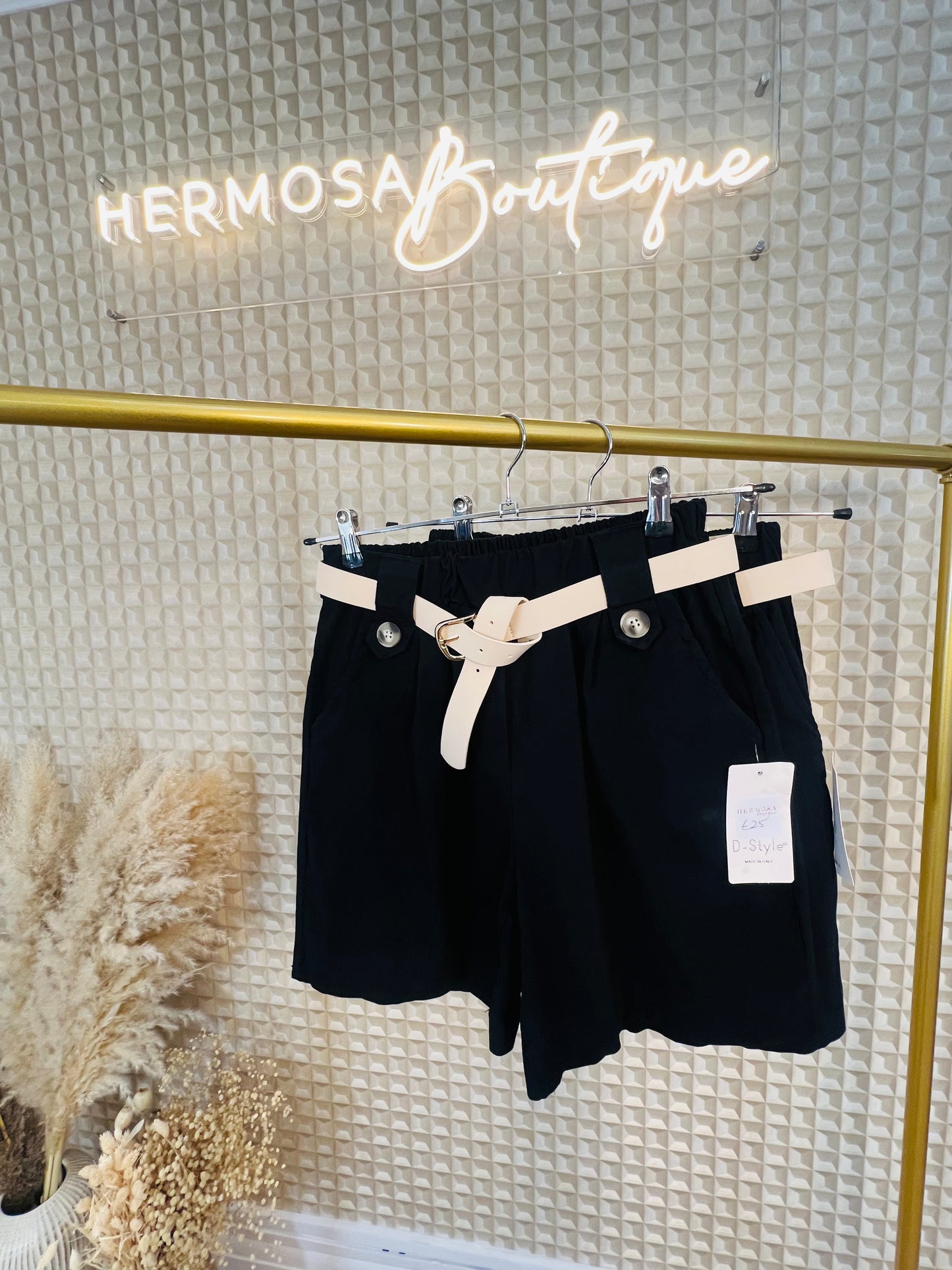 Belted Shorts
