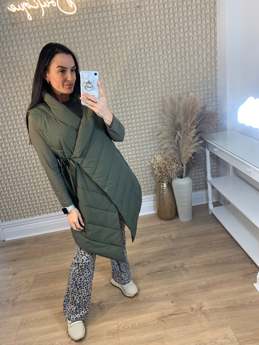 Fly Luxury Gilet Khaki