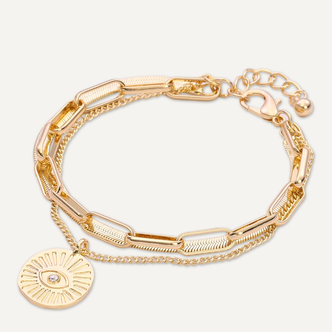 Triple Chain Bracelet