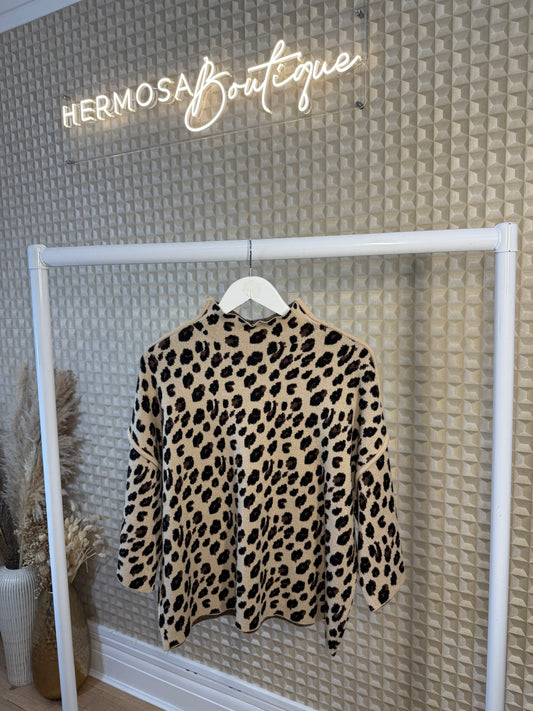 Leopard knit