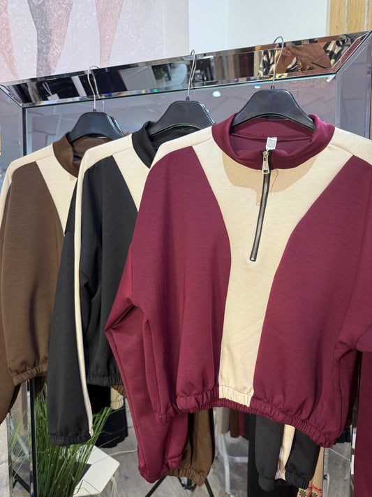 Zip up Track Top