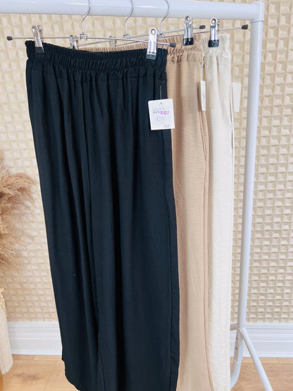 Wide Leg Trousers