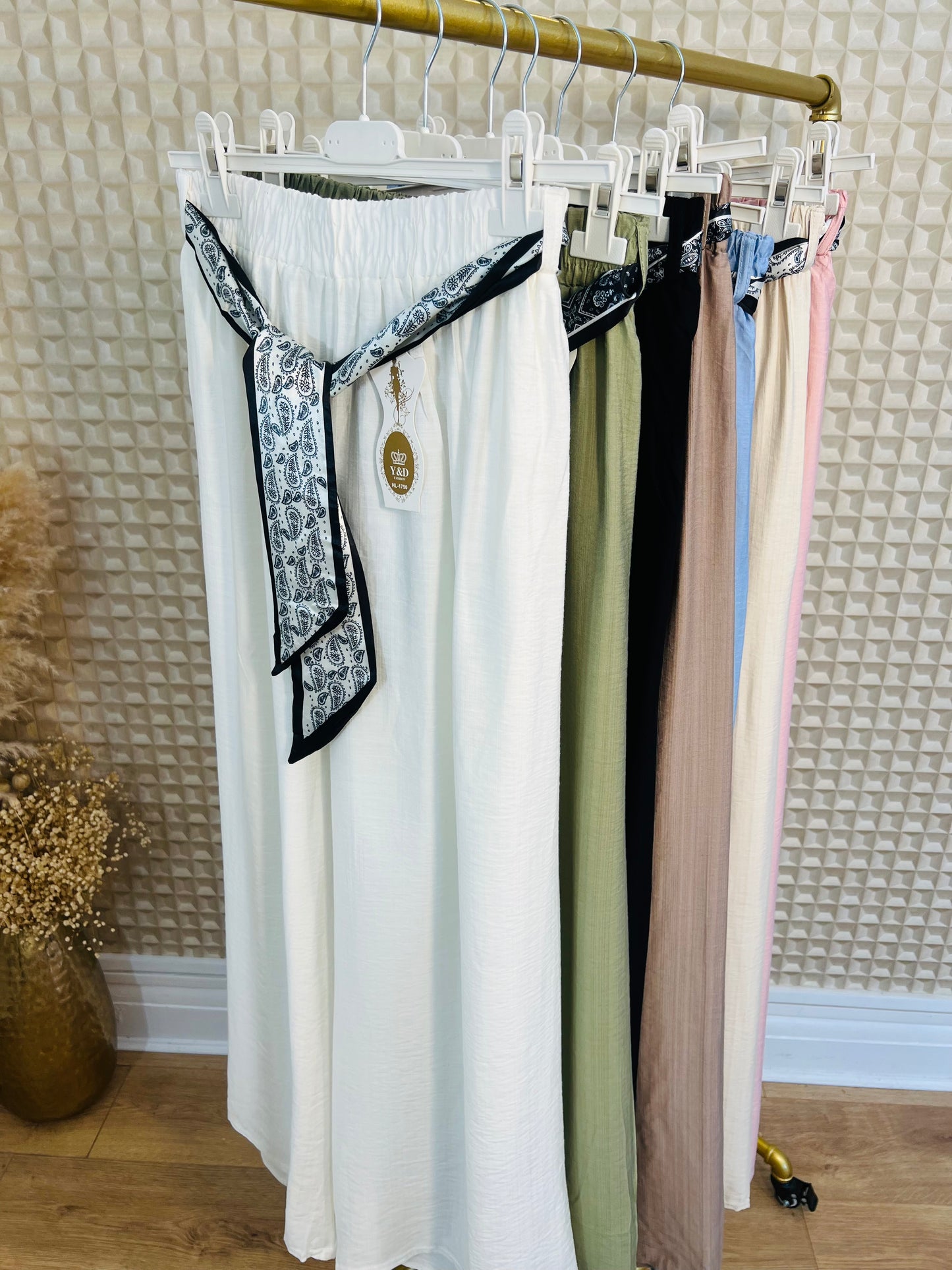 Scarf Belt Palazzo