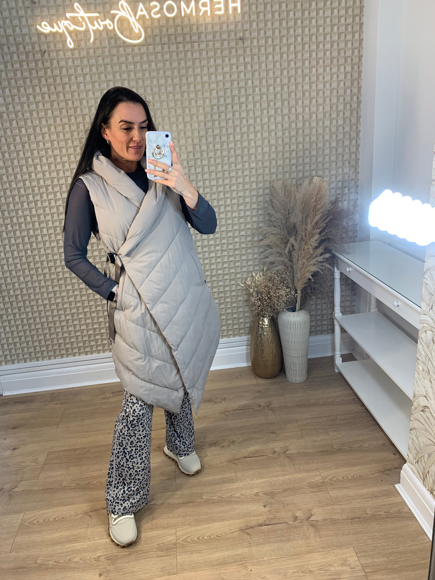 Fly Luxury Gilet Mushroom