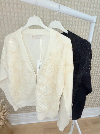 Sparkle Lamiar Cardigan