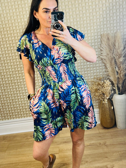 Leaf Slinky Playsuit