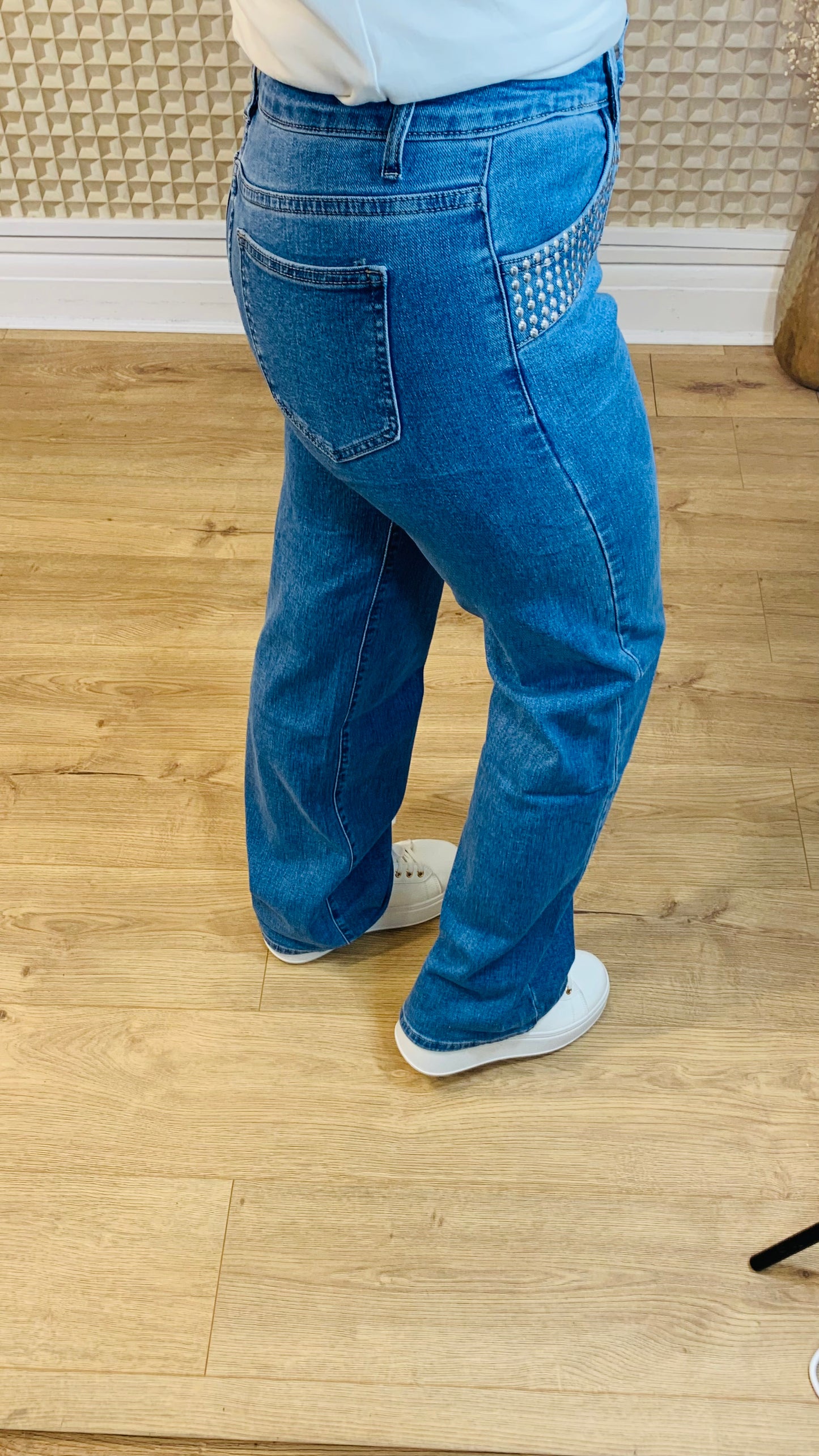 Stud Detail Jeans