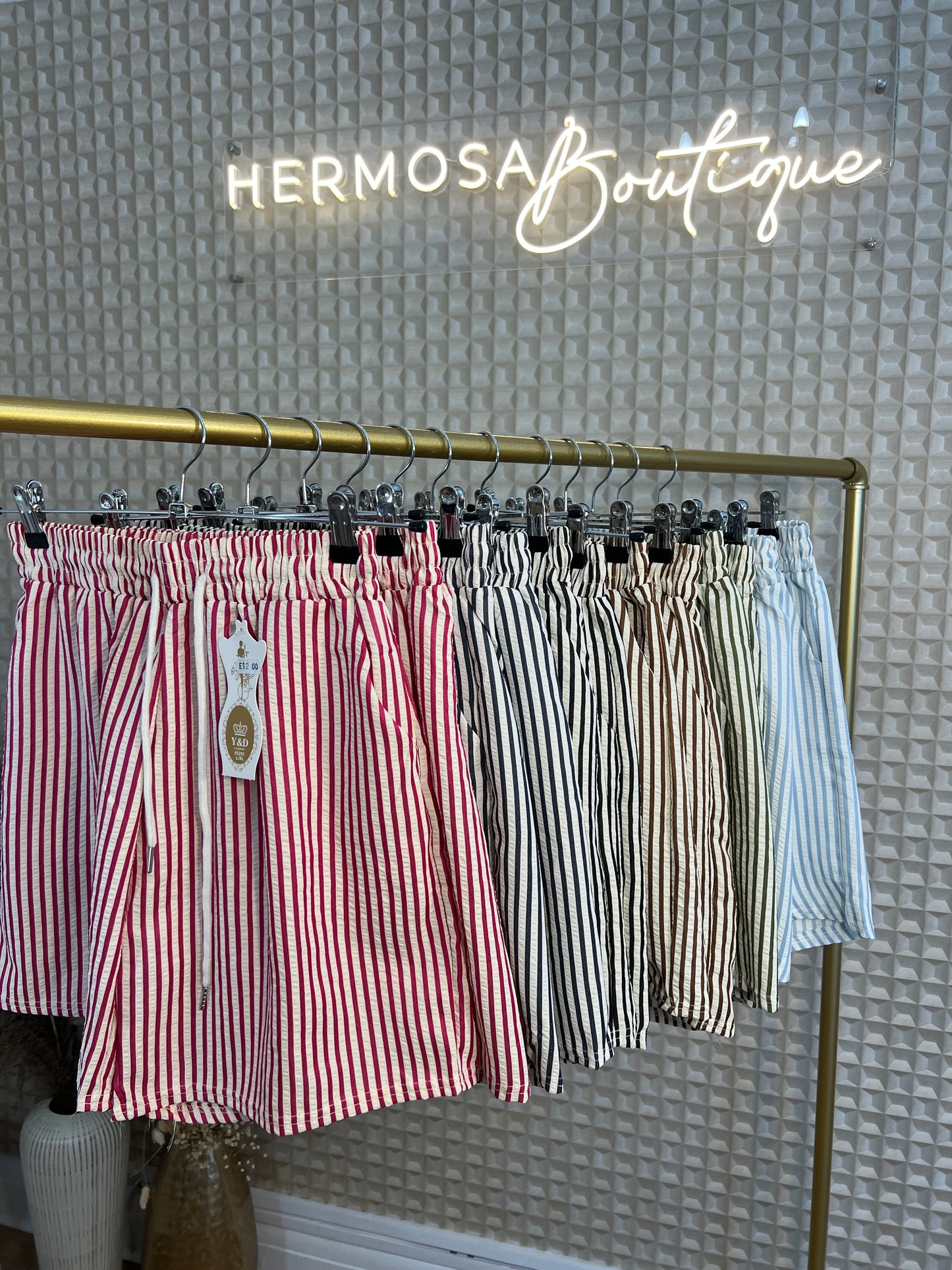 Striped Shorts S/M