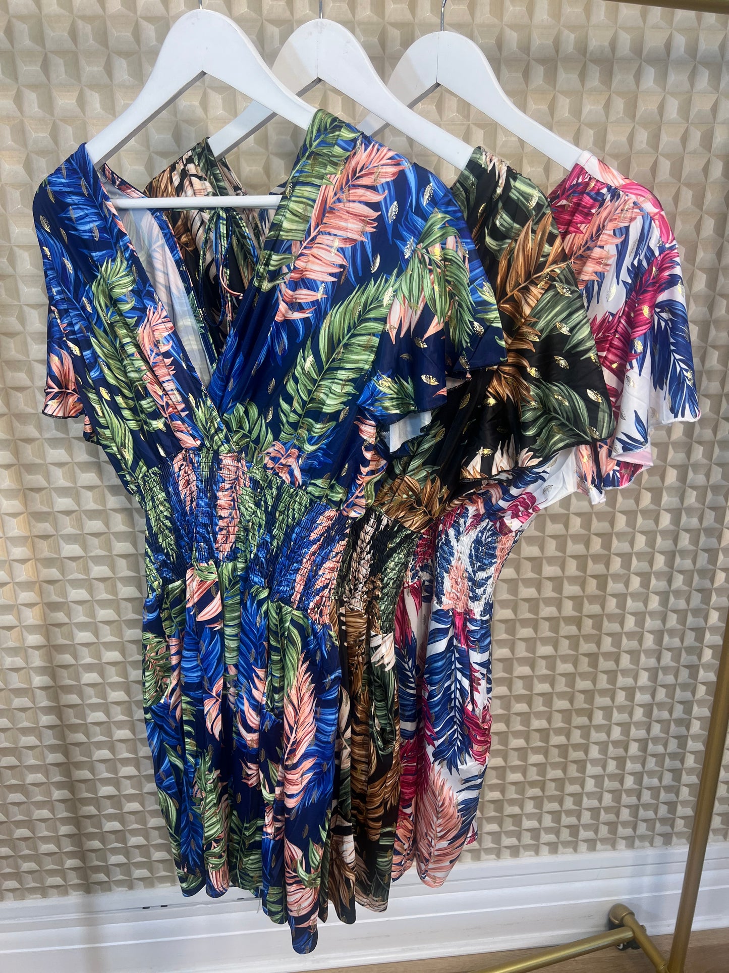 Leaf Slinky Playsuit