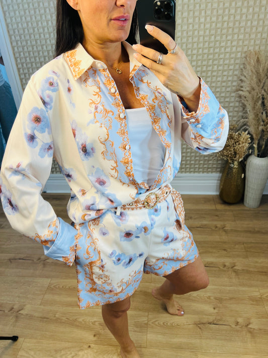 Miss Charm Two Piece Shorts