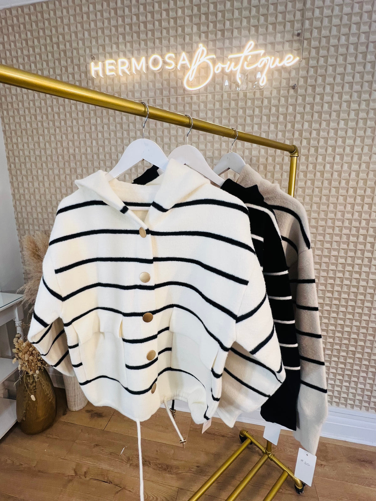 Stripe Heavy Hoody