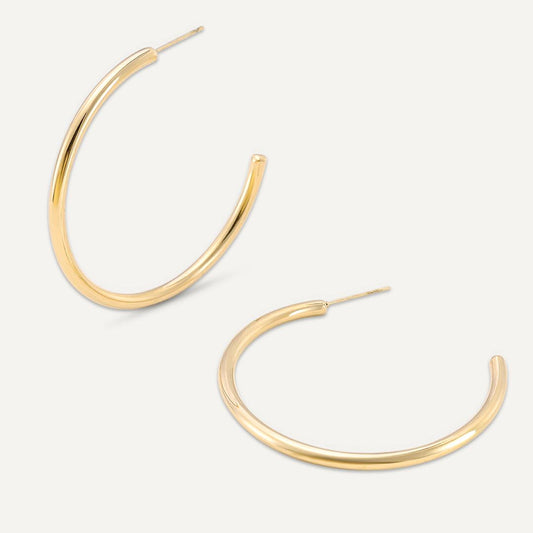 Gold Hoop Earrings
