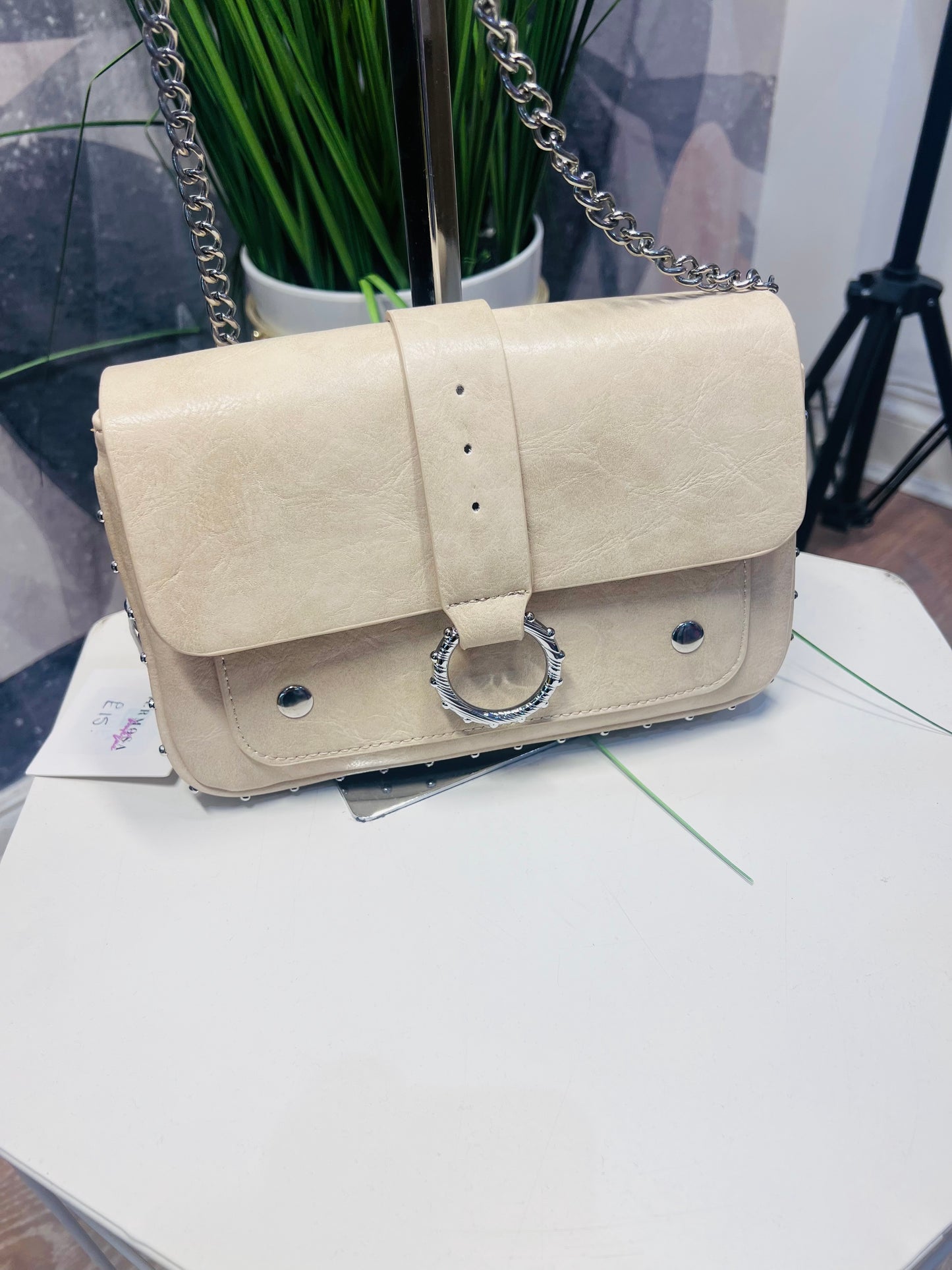 Silver Stud Bag