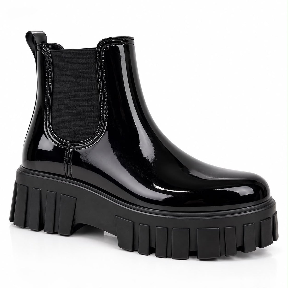 Black Welly Bob Boots