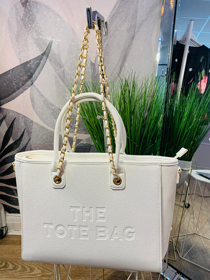 Tote Gold Chain Bag
