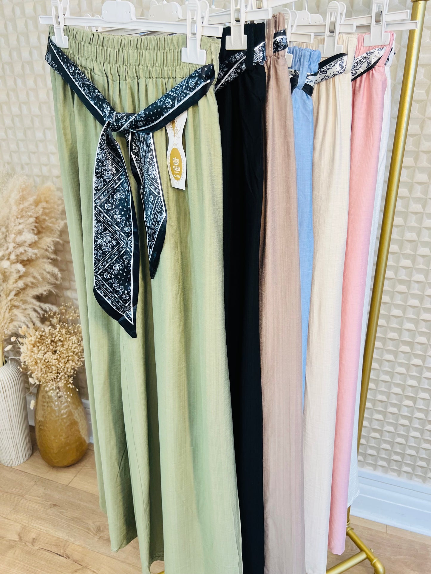 Scarf Belt Palazzo