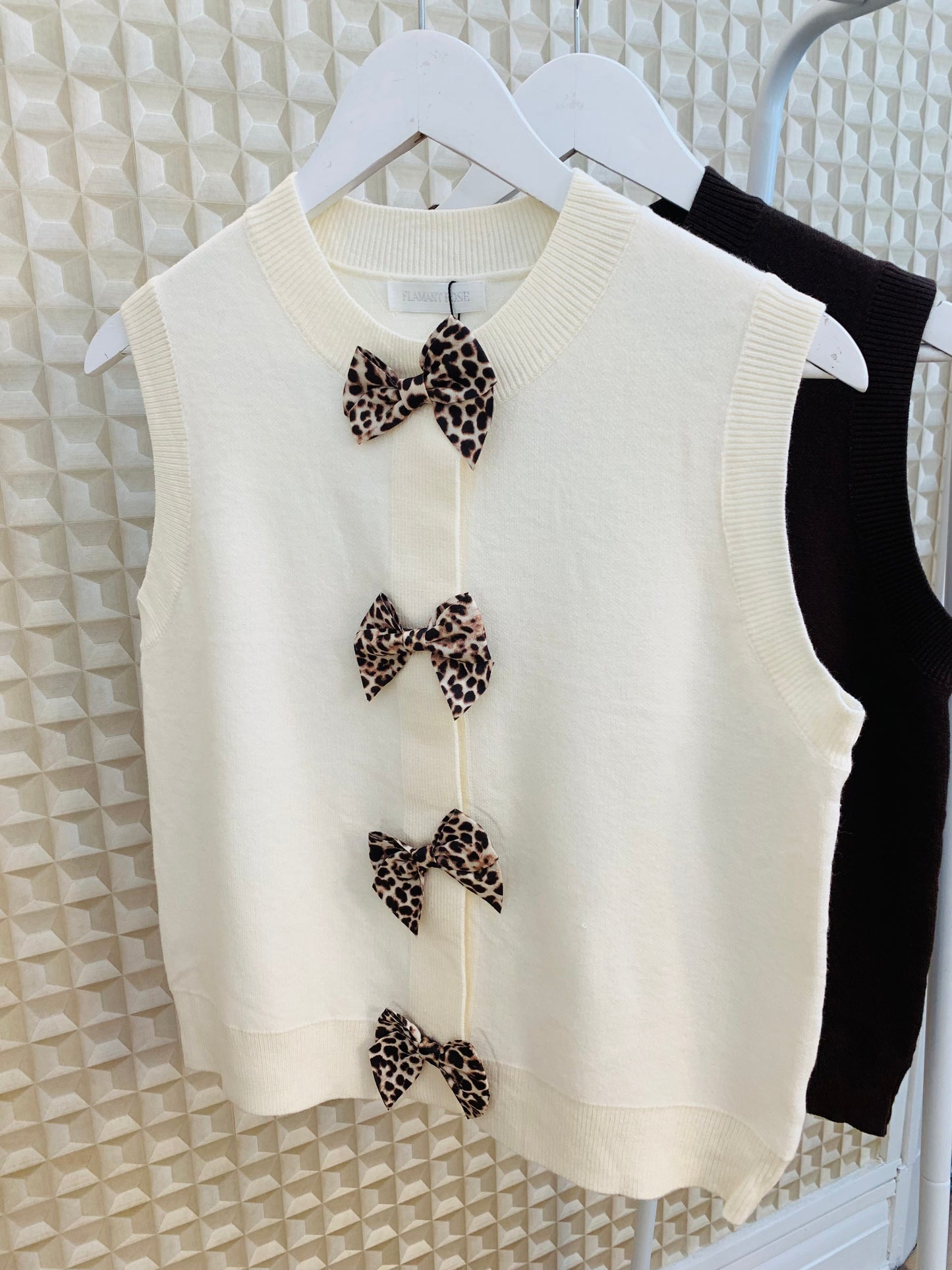 Leopard Bow Tank