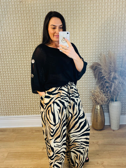 Zebra Pants