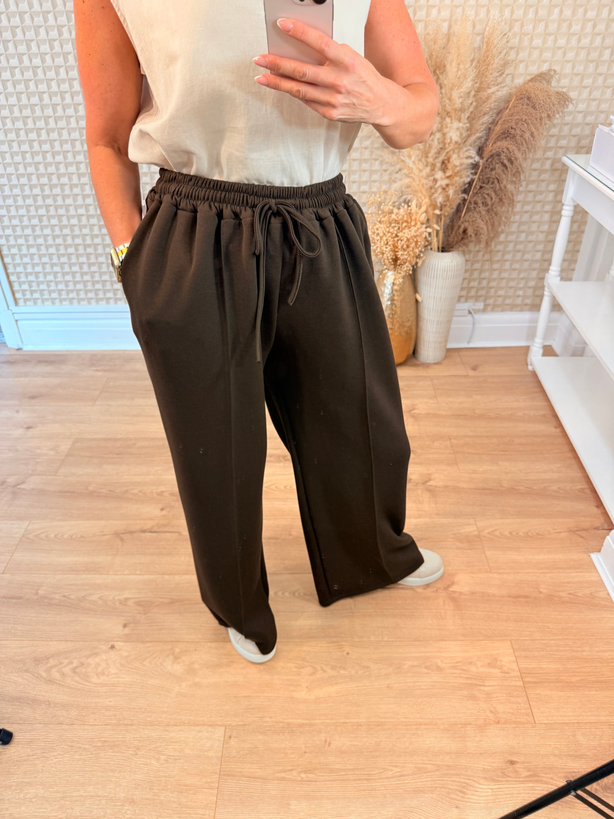 Brown Smart Jogger