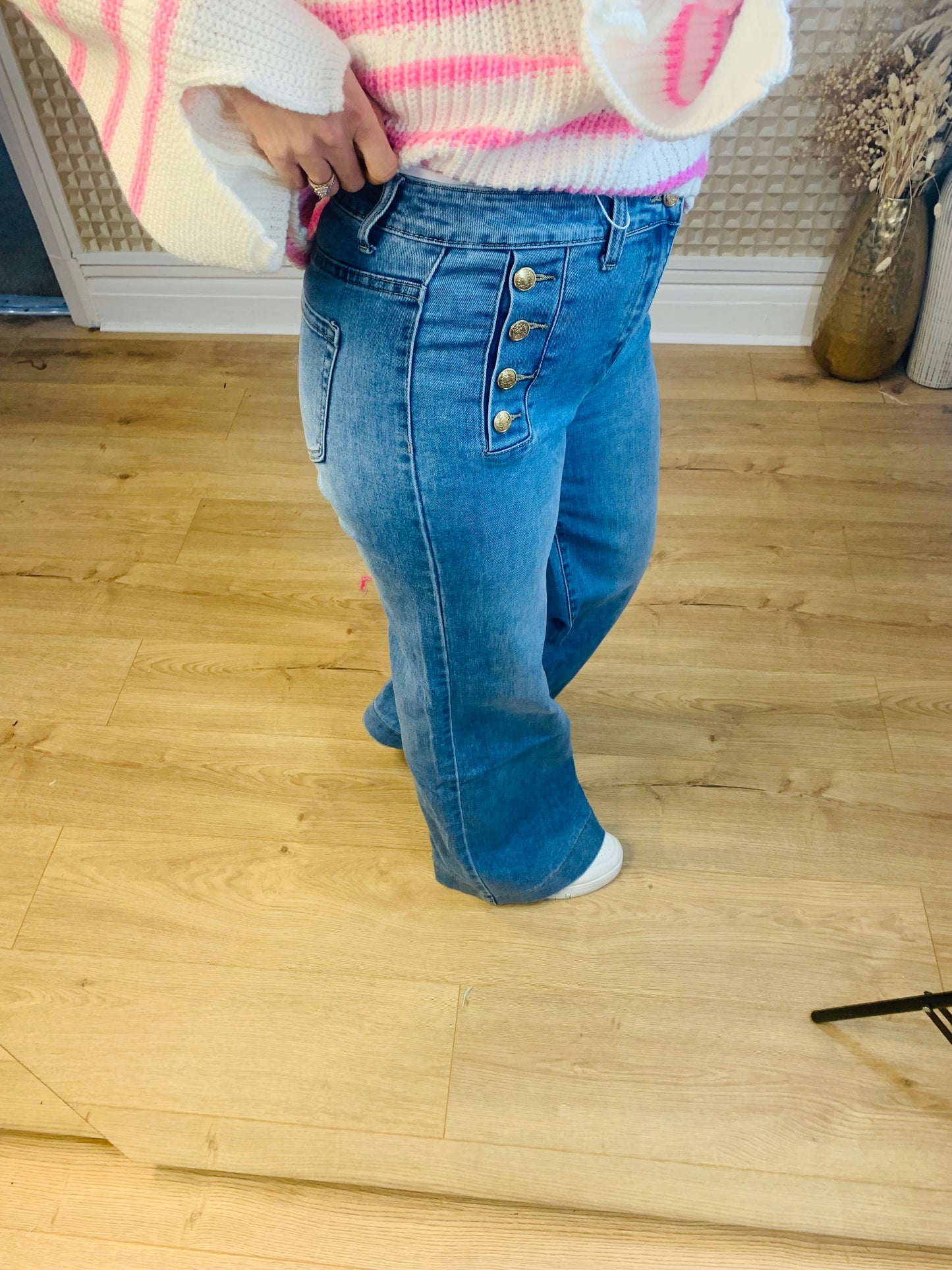 Red Berry Denim Jeans