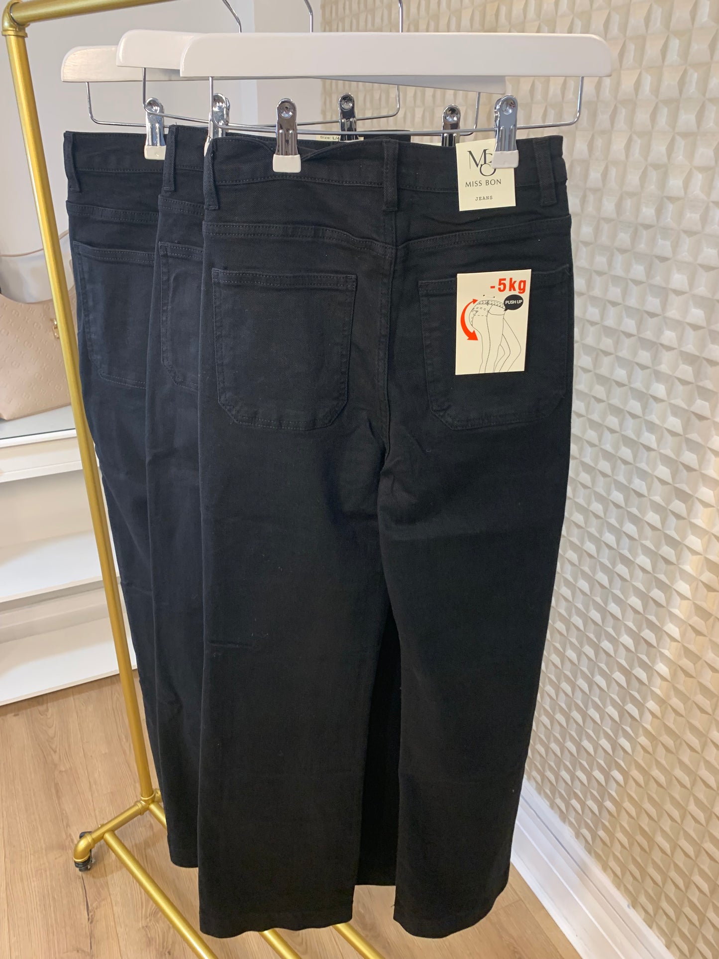 Miss Bon Jeans Black