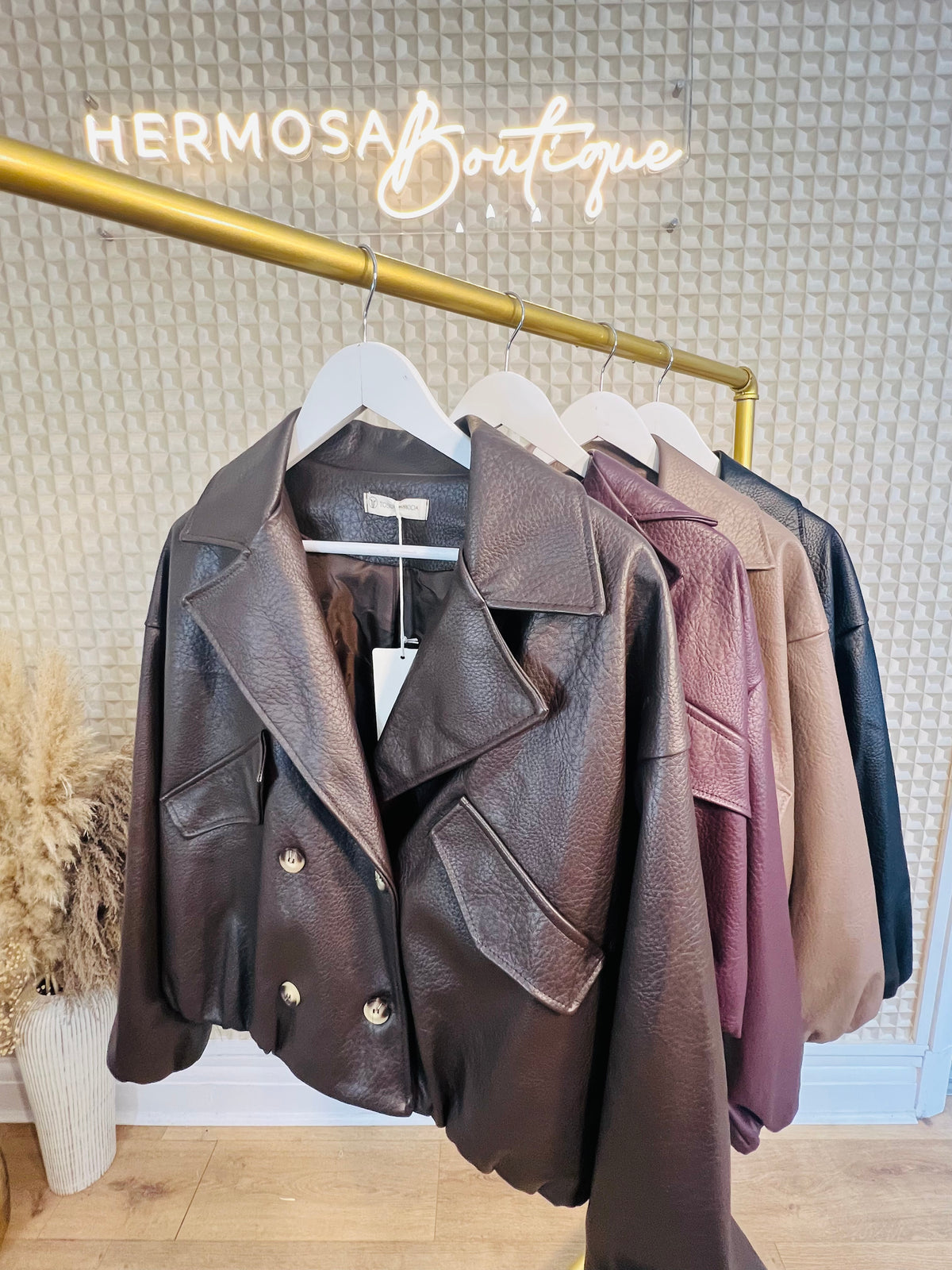 Zara inspired Pleather Jacket