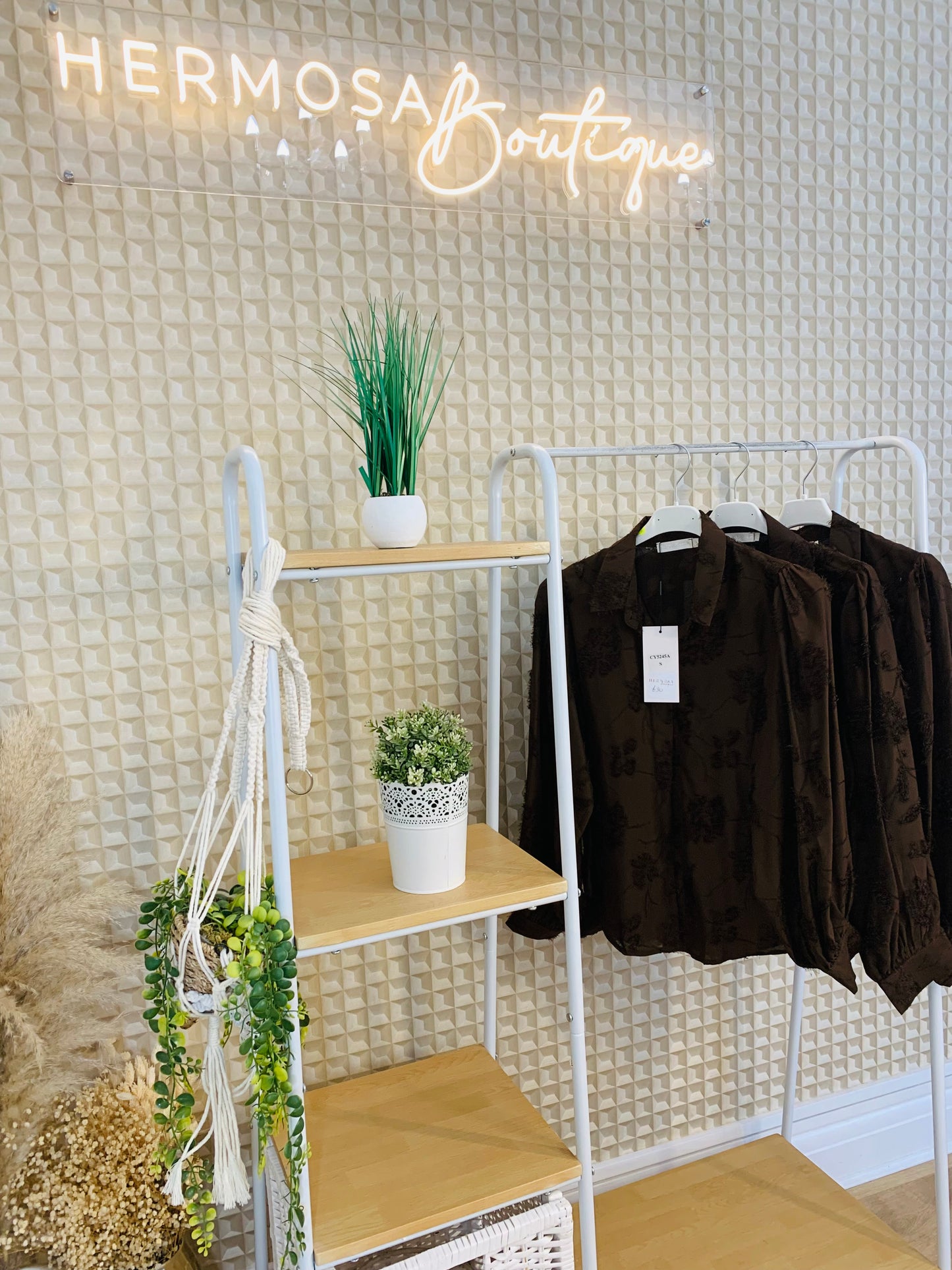 Brown Flamant Rose Blouse