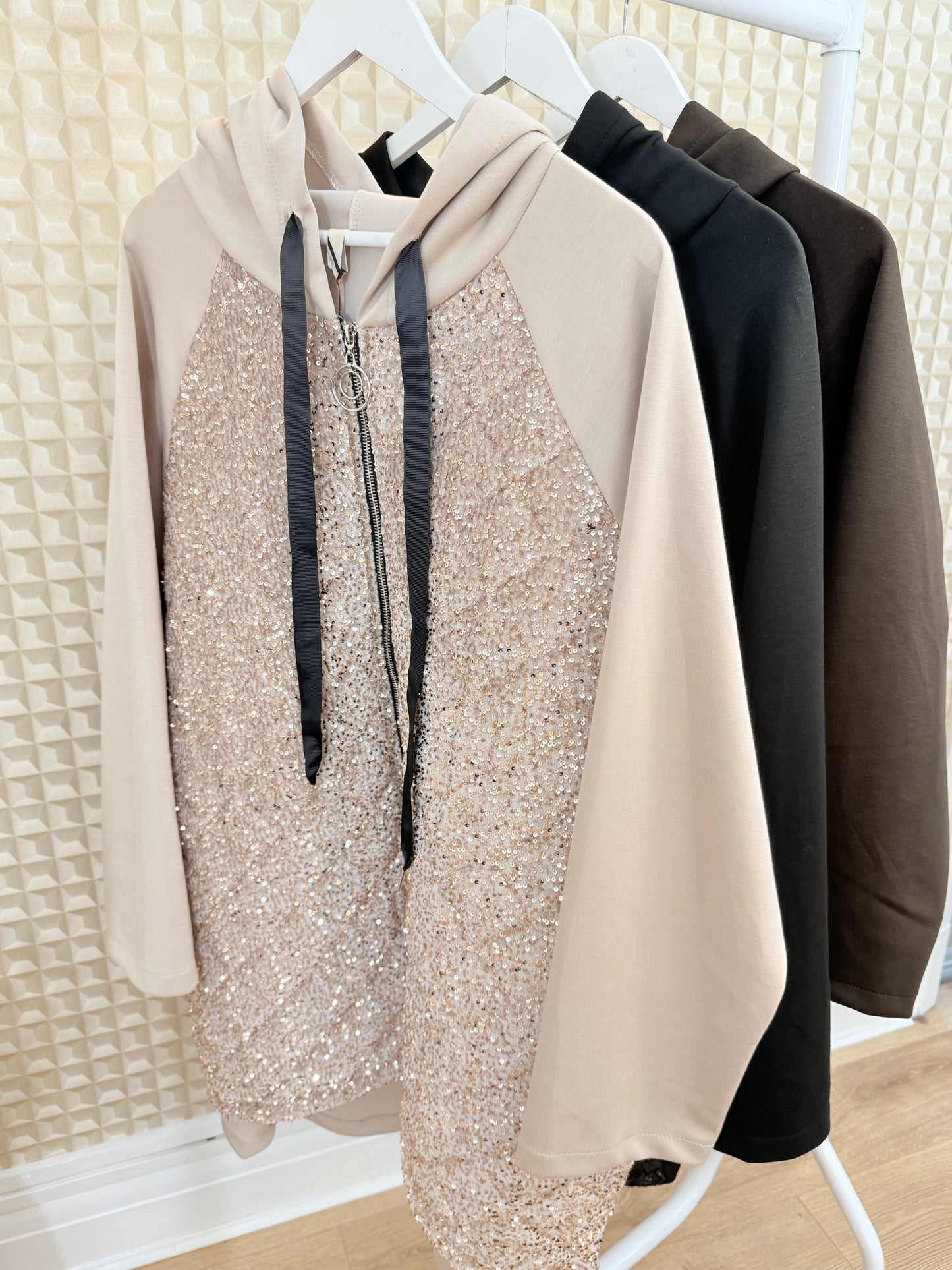 Sparkle Hooded Jacket