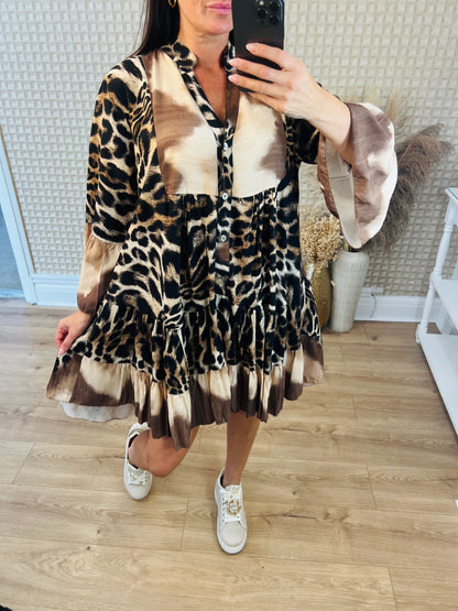 Animal Smock Dress
