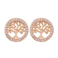 Tree Of Life Silver Earrings