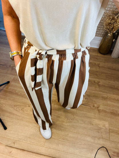 Bold Stripe Pants M/L