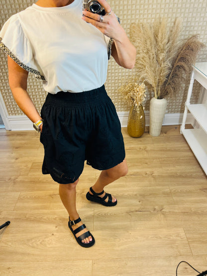 Broderie Anglaise Shorts