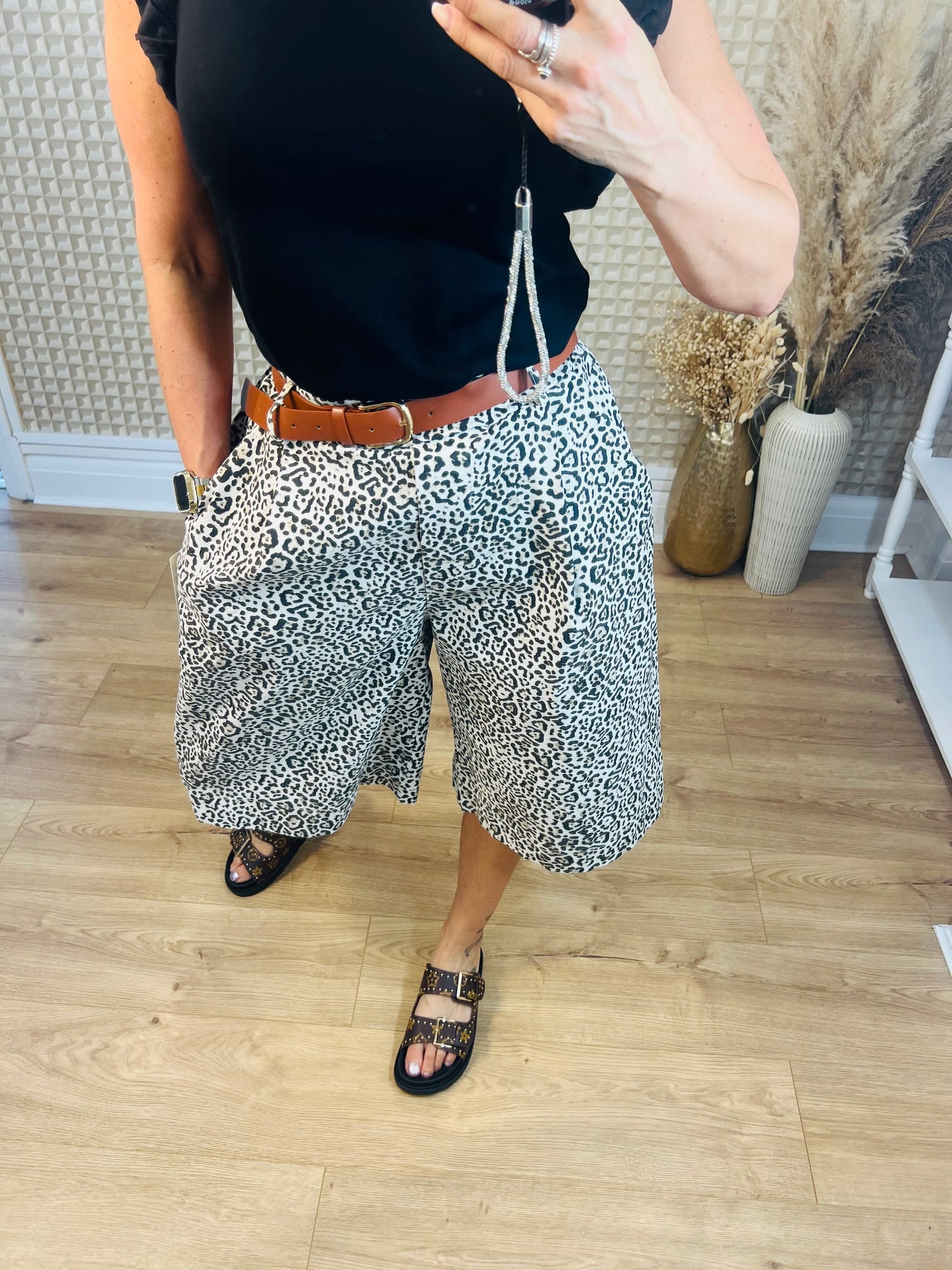 Animal Bermuda Shorts
