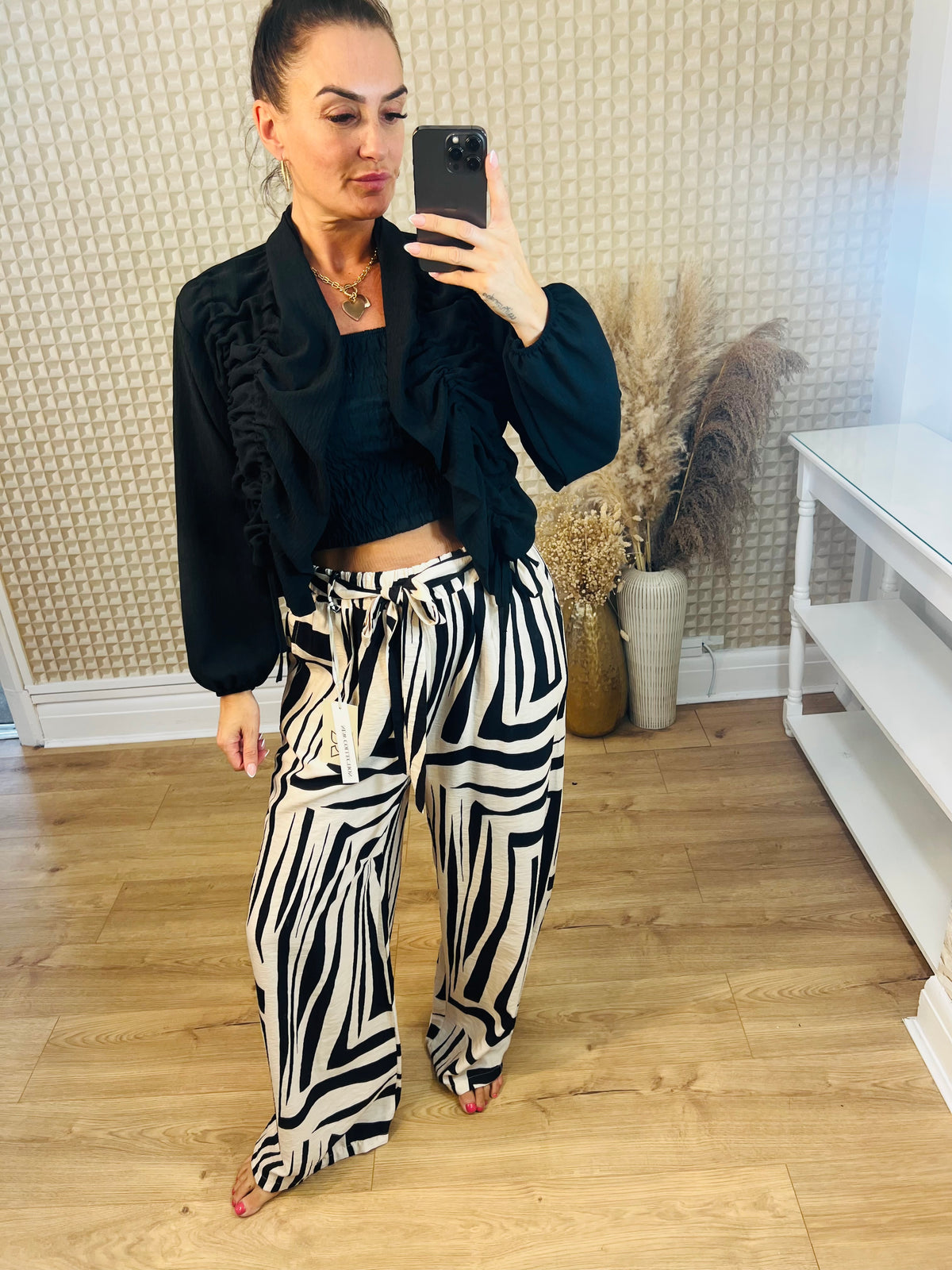 Ruffle Jacket
