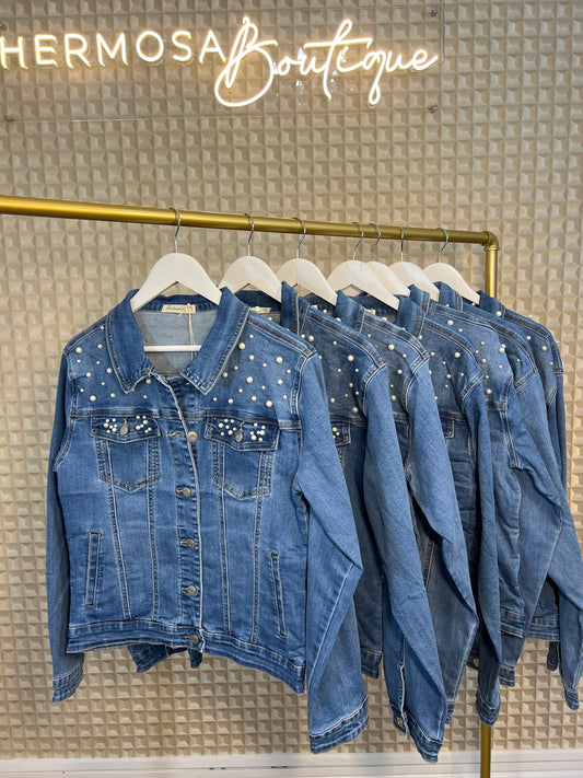 Pearl Denim Jacket