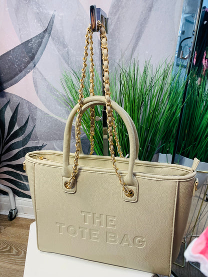 Tote Gold Chain Bag