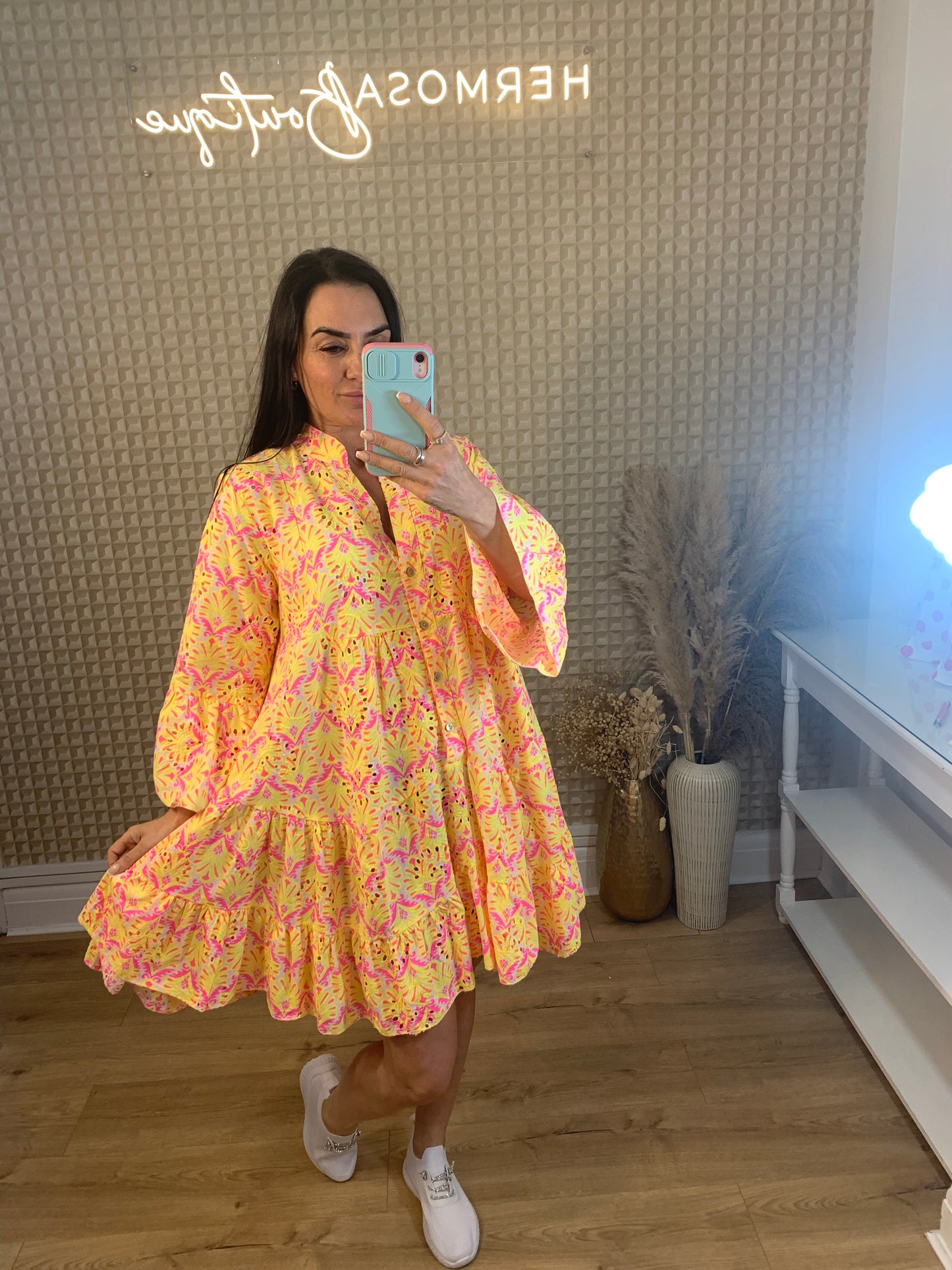 Holiday Smock Dress