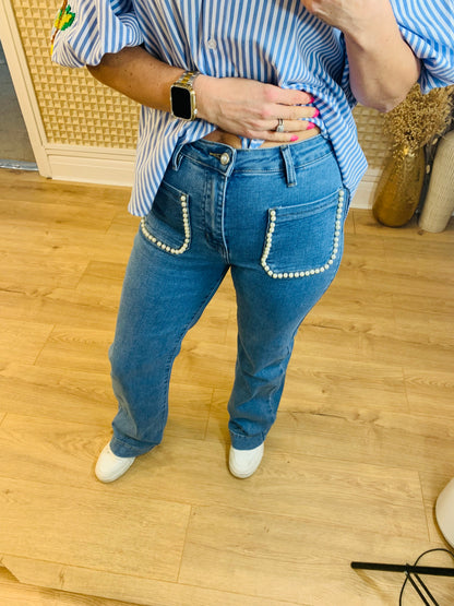 Pearl Pocket Jeans
