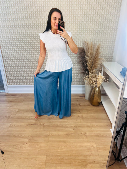 Denim Wide Leg