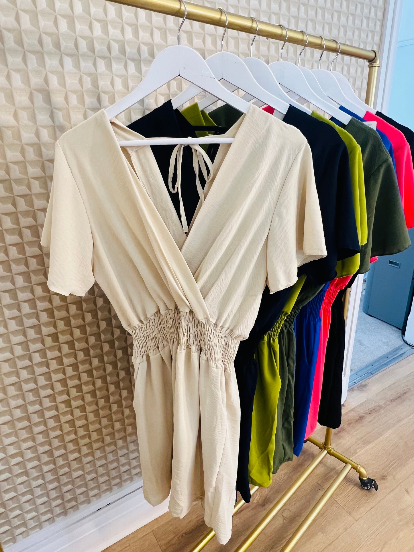 Plain Playsuit