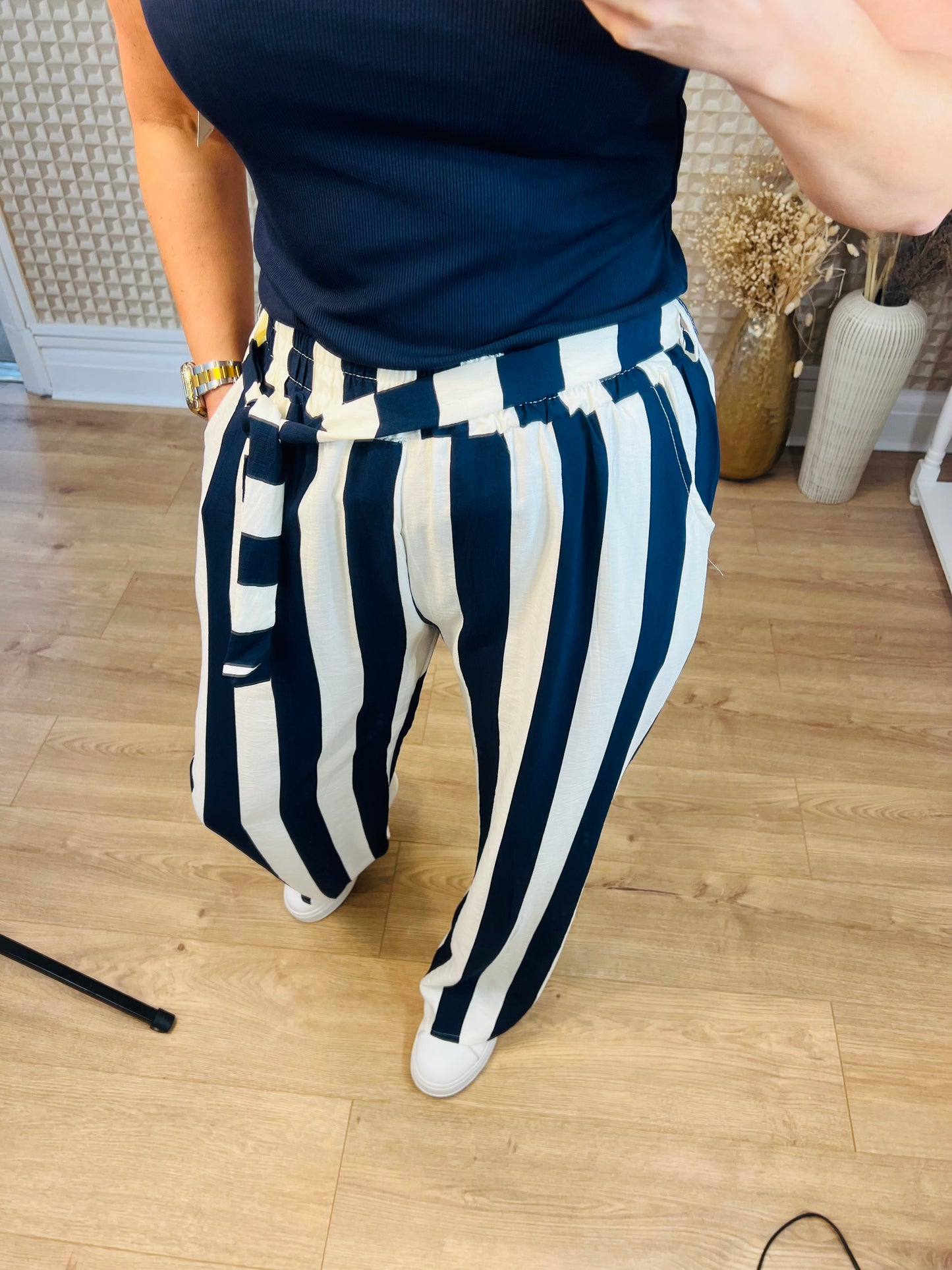 Bold Stripe Pants M/L