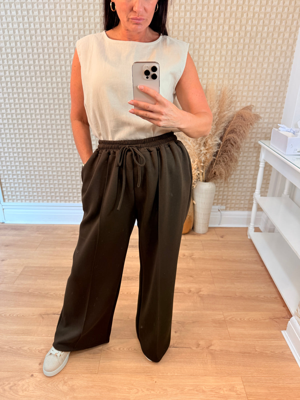 Brown Smart Jogger