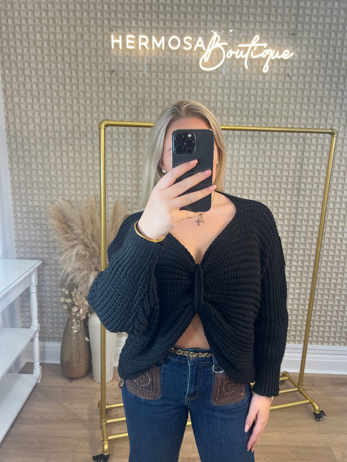 Chunky knot knit