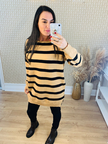 Striped longline Jumper