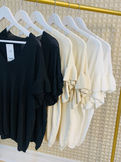 Frill Sleeve Top