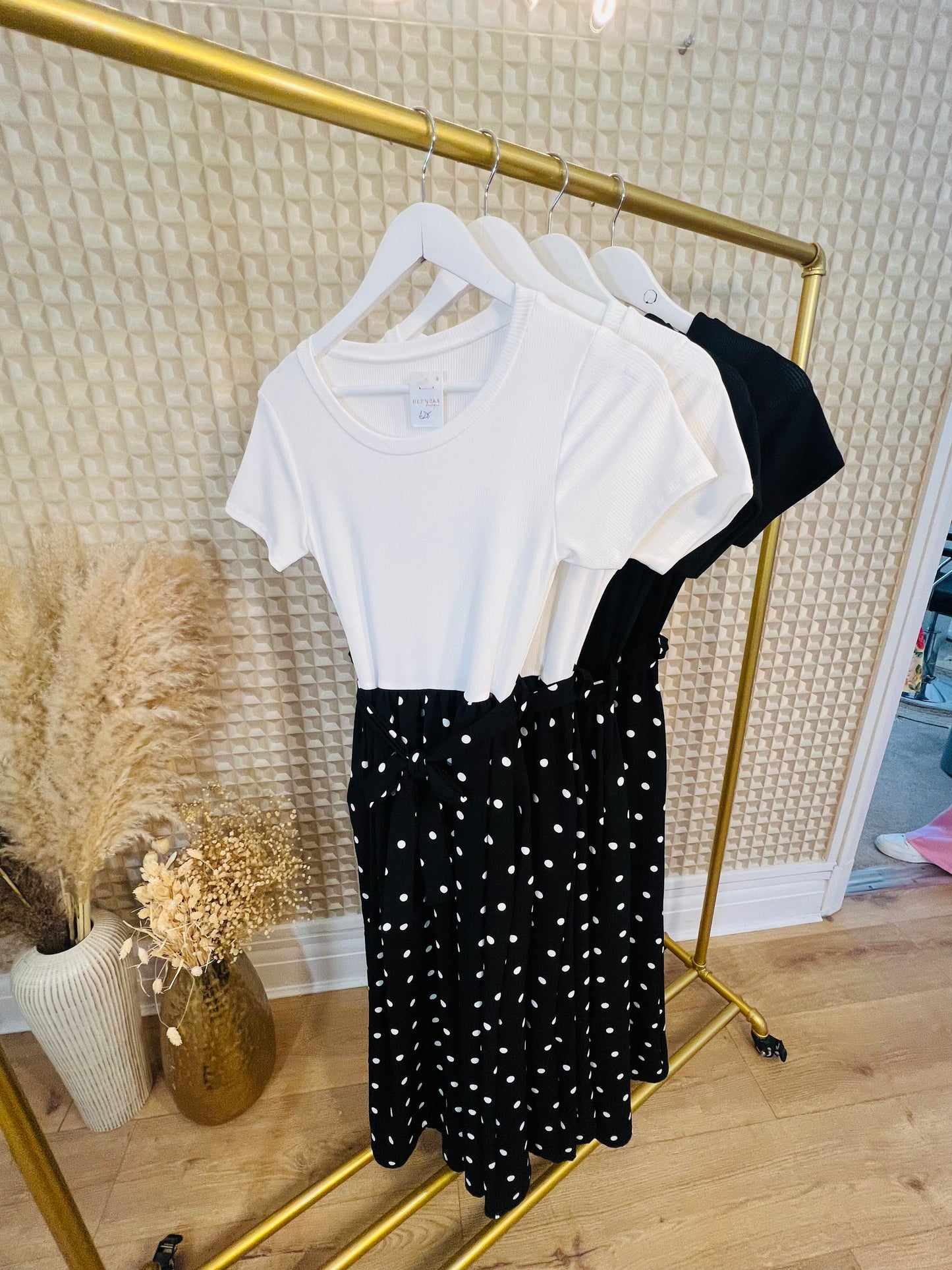Cara Polka Dress