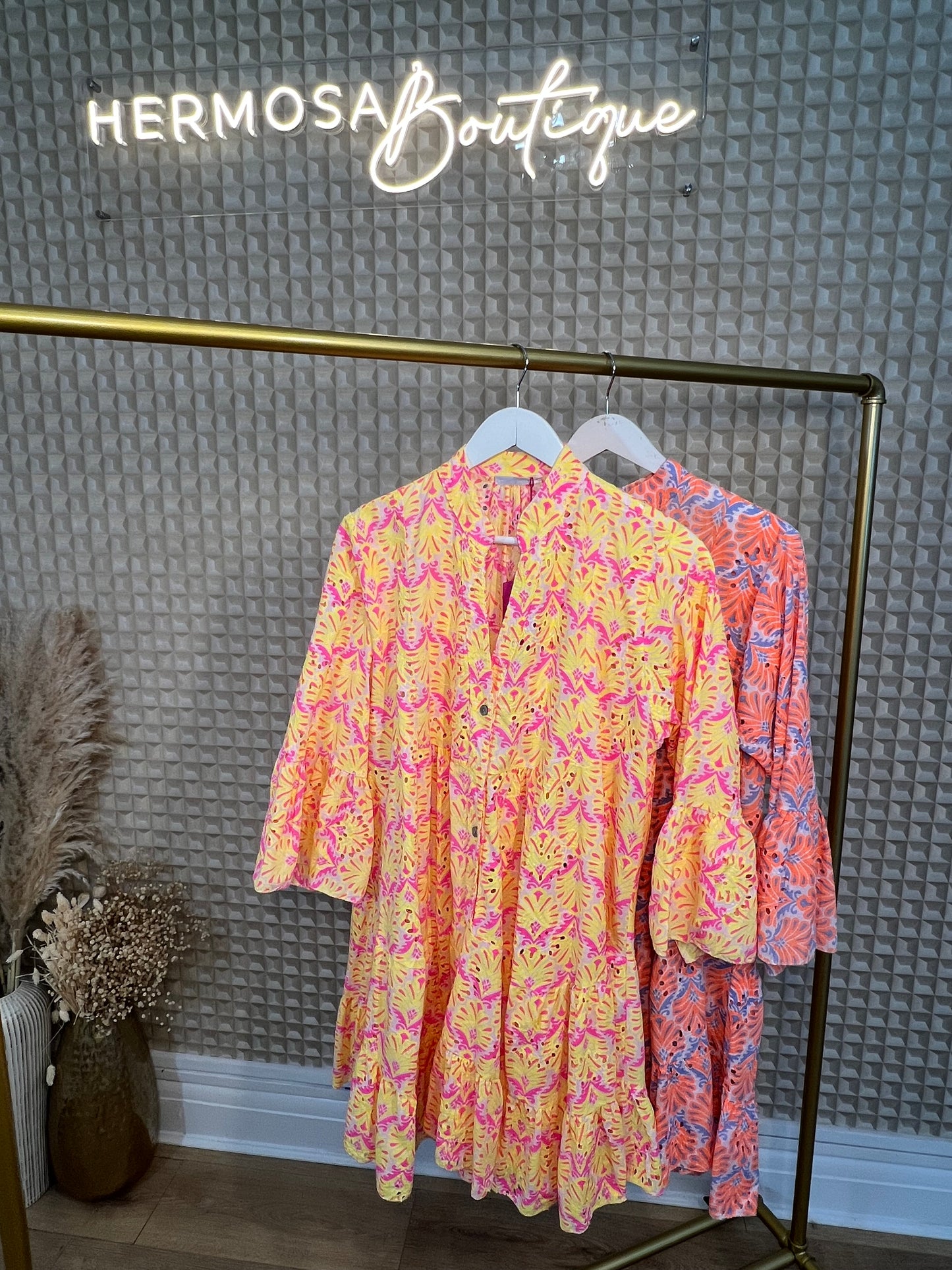 Holiday Smock Dress